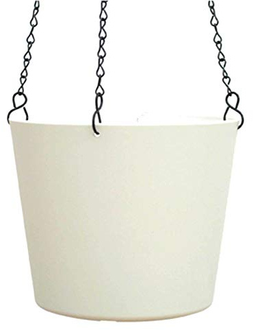 Kunststoff Ampel Flori 14 Weiss Ø 14.0cm Höhe 12.0cm