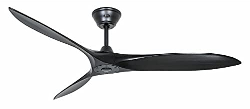 Casafan | Ventilateur de plafond ECO AIRSCREW | Ø hélice 1520 mm | noir mat/noir mat