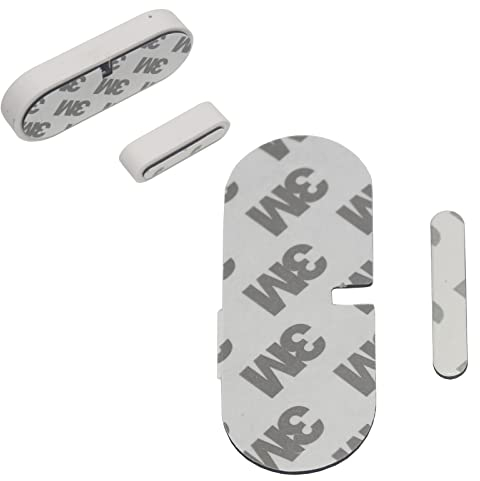 Safe2Home 5 cuscinetti adesivi (sottili/0,2 cm) per sensori di finestra/porte con magnete e sensore di vibrazione della serie – Basic, SP110, SP210, SP310