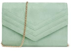Miss Lulu Bolso de Fiesta Mujer Elegante - Clutch Minimalista Multiusos para Boda, Noche o Eventos - Bolsos de Mano Pequeños con Diseño Moderno y Versátil