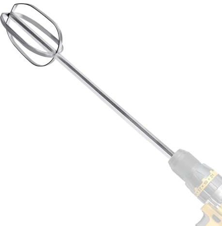 Hand Mixer Beaters used with Standard Hand Drill,Meat Chopper,Hamburger Chopper,Potato Masher,304 Stainless Steel Meat Whisk for Stirring Eggs,Chocolate,Butter,Patties and Cream