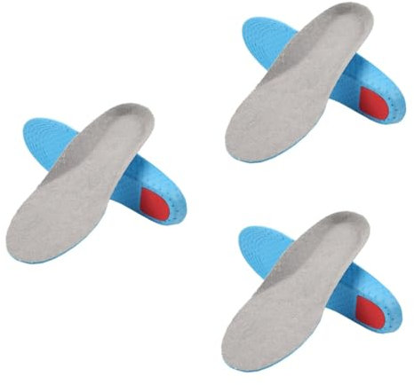 Healvian 3 Paar Geschnittene Sporteinlagen Für Kinder Schweißabsorbierend Stützeinlagen Atmungsaktiv Bequem