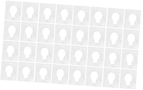 Mikikit 120 Stk Einweg-WC-Sitz Toilettenpapier einmal Toilettendeckel töpfchen WC-Sitzbezug Topfdeckel tragbar Toilettenmatte Polsterpapier Bettpfanne reisen Zellstoff Weiß