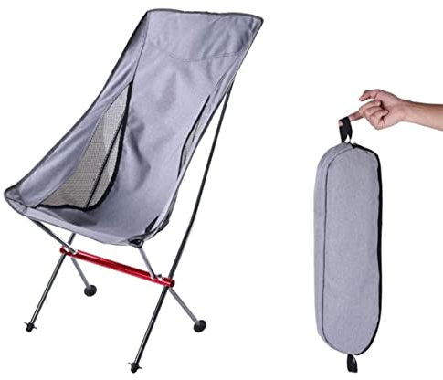 MOBAAK Campingstuhl Klappstuhl Reise-Klappstuhl Im Freien, Tragbarer Stuhl, Leicht, Angeln, Grillen, Campingstuhl, Verlängerter Wandersitz, Garten, Ultraleicht Strandstuhl Camping Stuhl (Color : G)