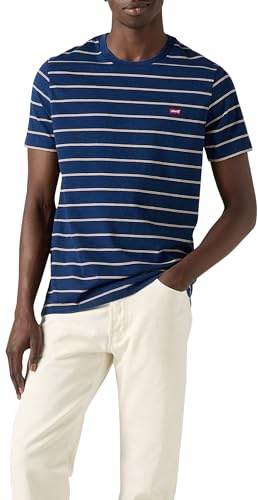 Levi's SS Original Housemark tee Camiseta, Taper Stripe True In, L para Hombre