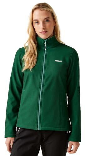 Regatta Connie V Veste Softshell coupe-vent pour femme, couche intermédiaire hydrofuge en tissu extensible tissé, parfaite pour l'extérieur, la marche, la randonnée et le camping