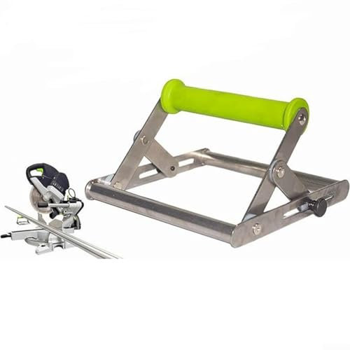 Telaio di supporto per macchina da taglio regolabile in altezza con design innovativo della scanalatura del rullo (1PCS)