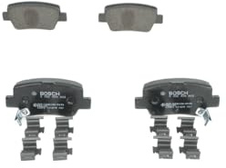 Bosch BP1922 - Auto Bremsbeläge hinten - 1 Set mit 4 Bremsbelägen | Bosch-Qualität - für weniger Bremsgeräusche und Bremsstaub - ECE-R90 zertifiziert - kupferfrei