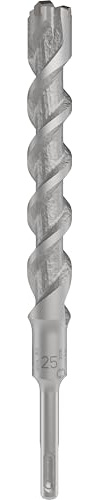 Bosch 1x Broca para martillo PRO SDS plus-5X | para Hormigón armado, Hormigón, Ø 25,00 mm, Professional Accesorios Martillo perforador