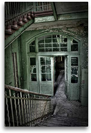 Premium Textil-Leinwand 50 x 75 cm Hoch-Format Lost Places Vergessene Orte | Wandbild, HD-Bild auf Keilrahmen, Fertigbild auf hochwertigem Vlies, Leinwanddruck von Stanislaw´s Photography