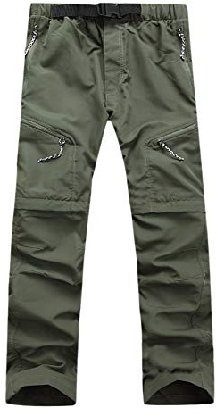 GELing vandringsbyxor för män, vandringsbyxor, utbytbara utomhusbyxor, cykelbyxor, funktionella shorts, snabbtorkande, vindtät, camping, funktionella byxor, cargo, utomhusbyxor med dragkedjefickor,