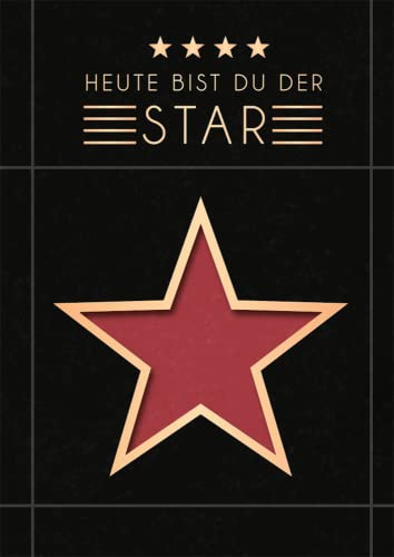 Grafik-Werkstatt Werkstatt Glückwunschkarte Geburtstag Musikkarte mit Sound Coversong Superstar 27103 Schwarz