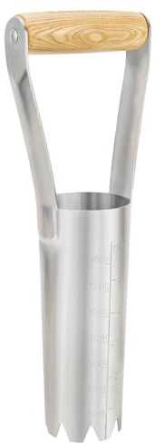 Eadwiella Bulb Planter Tool with 6 Inch Depth Measurment Tulip Bulb for Planting Tulip Daffodils Dahlias Garlics Bulbs Spring Fall Planting Handhold Planting Tool Garden Bulb Transplanter Hole Digger