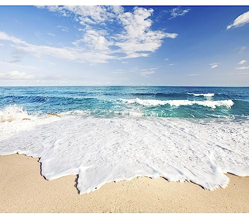 murando - Fototapete Premium-Vlies Meer Strand, 400x280 cm, Schlafzimmer | Premium-Vliesstoff, Full HD Druck, hochwertige Verarbeitung fürs Wohnzimmer, schnelle Montage, lichtbeständig, geruchsfrei