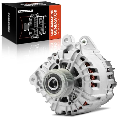 Frankberg Lichtmaschine Generator 140A Kompatibel mit A4 8K2 B8 2.7L 3.0L 2007-2012 A4 Allroad 8KH B8 3.0L 2009-2012 A5 8T3 2.7L 3.0L 2007-2012 Replace# 059903019B