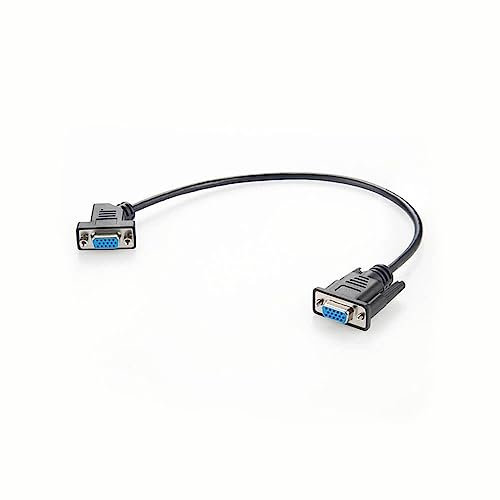 Elecbee - Cable monitor Vga DB15 hembra a HDB15 hembra (45 grados, 1 m)