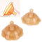 Protector de Pezón 2 uds. Protector de Silicona con Doble Ventosa, Protector de Lactancia para Recién Nacidos, Dolor, Dentición, Pezones Planos o Hundidos