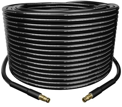 10M Pressure Washer Hose,18MPa(2610 PSI),MAX.60℃,Karcher Replacement Hose Extension,Power Jet Wash Hose for Karcher K Series K2 K3 K4 K5 K6 K7