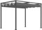 DecHome - Gazebo 3x2 Pergola con Telo Scorrevole Per Esterni Anti UV 298x213x222 cm