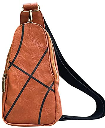 Baseball-Umhängetasche für Herren und Damen, Brusttasche, Sport-Baseball-Kuriertasche, große Tragetasche für Damen (C, Einheitsgröße), C, Einheitsgröße