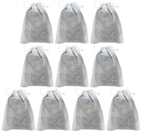 Foglie di catappa per acquari | Foglie di betta e gamberetti acquatici – Foglie di catappa naturali di pesce betta, foglie di granchio essiccate a lungo, foglie di 10 sacchetti per gamberetti
