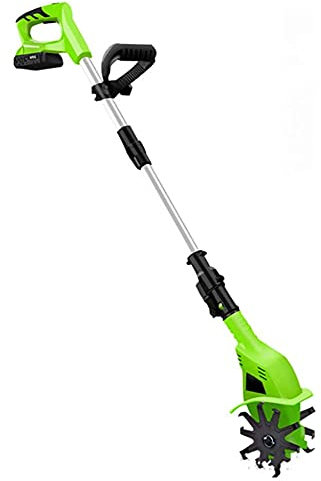 sjdoPulse Motoculteur, Motoculteur Électrique, Motoculteur sans Fil avec Batterie Au Lithium Rechargeable De 4000 Mah Et Chargeur, Motoculteur Portable pour Jardins