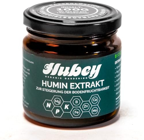 hubey Humin EXTRAKT – 100 g - Fruchtbarkeitssteigerer für mehr Pflanzenpower - 100% wasserlösliches Konzentrat