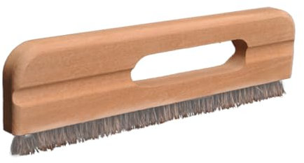 IWOWHERO Brosse à Poils Lisse Peint Outil Construction Murale Manche Bois Brosse à Poils Lisse Peint Outil Construction Murale Manche Bois