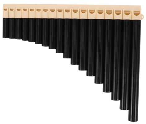 Mikinona Panflöte für Anfänger Traditionelles Chinesisches Instrument aus Abs 16 Rohre Leicht zu Spielen für Unterricht und Professionelle Auftritte