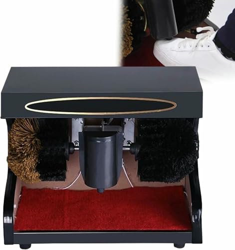 VYUJHNBG Máquina De Pulido Automático De Zapatos con Cepillo Suave Y Duro, Pulidor De Zapatillas De Inducción Automática Inteligente para El Lobby del Hotel En Casa