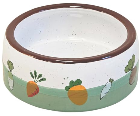 Nobby Nager Keramiktrog Vegetable grün Ø 14,5 x 5,5 cm, 500 ml