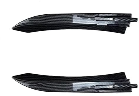 Diffusore Spoiler Paraurti Posteriore Per BMW Serie 3 F30 F31 Paraurti Posteriore Diffusore Splitter Laterali Kit Carrozzeria 316 318 320 325 330 Berlina/Touring 2011-19(Carbon Look)