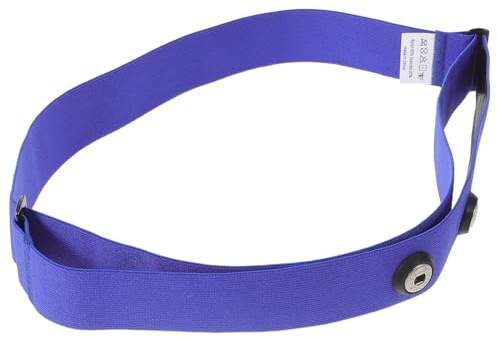 HONITANO Cintura Toracica Monitor Cardio Regolabile Blu Fascia Sostitutiva Morbida e Resistente per Running Ciclismo e Fitness Uomo Donna