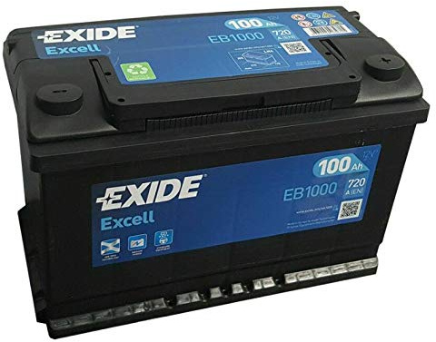EXIDE EB1000 AUTOBATTERIE EXCELL 100AH 720EN STARTER BATTERIE 12V