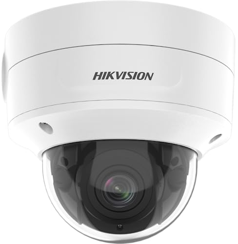 Hikvision DS-2CD2726G2-IZS(2.8-12mm)(D) Dome Überwachungskamera mit 2 Megapixel, bis zu 40m Beleuchtung, professionelle Überwachungskamera, Acusense Kamera mit Fehlalarmfilter