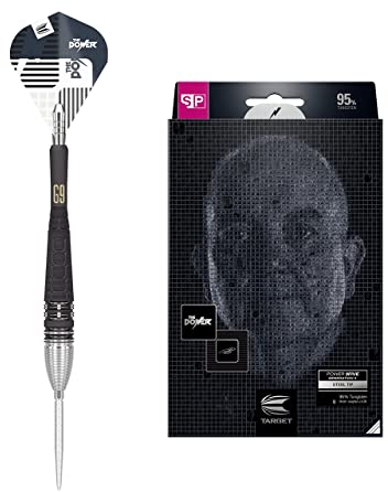 Phil Taylor Power 9-Five Gen 9 22G 95% Tungsten Swiss Point Steel Tip Darts Set