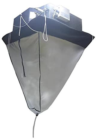 kit nettoyage climatisation split Couvercle de nettoyage de machine de plafond transparent Couvercle de nettoyage de machine de plafond de climatisation centrale Housse imperméable de lavage de sac à