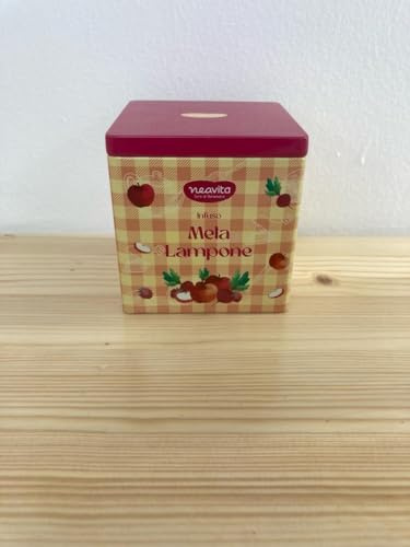 Neavita Infusión Manzana Y Frambuesa Bio 10 Filtroscrigno En Square Tin Happy Fruits Amarillo