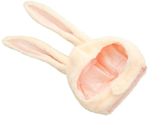 DIKACA 1stk Hut Mit Hasenohren Kopfschmuck Für Die Osterparty Hochzeitsdekoration Hasenmütze Zu Ostern Halloween-dekorationsfreigabe Party Lustiger Kopfschmuck Stirnband Kleidung Plüsch