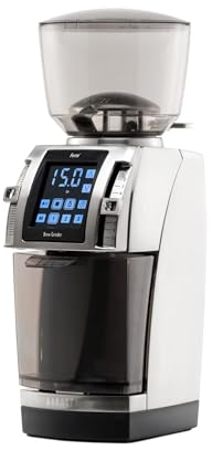 Baratza - Forte BG 230V Kaffeemühle - Elektrische Kaffeemühle mit Stahlflachgrate und Touchscreen - Für Espresso, Capucchino, oder Individuelle Dosierung - Edelstahl