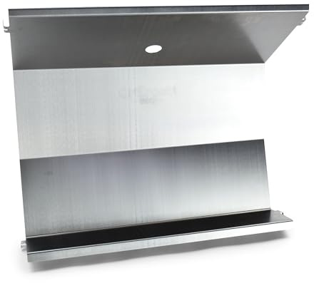 Grillrost.com Das Original Edelstahl Hitzeschild/doppelte Wandung passend für Weber Spirit 200