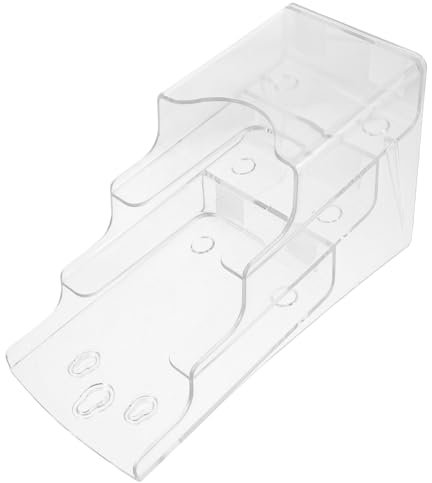 BCOATH Lotteriehalter Prospekthalter Transparenter Kartenhalter Aktenorganizer Bürodatei Lotterieblattständer Transparenter Aktenhalter Prospektständer Lotterieblatthalter