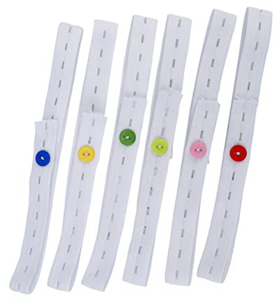 KOMBIUDA 30 Stück Elastische Windelschnallen Polyester Schnallen Für Kleinkinder Sicher Zum Befestigen