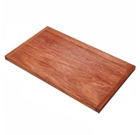 Tabla de cortar grande reversible de madera para cocina, tabla de embutidos para carne, queso, pan y verduras, tabla de servir grande premium con asas