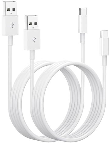 IPhone 17/16 Carplay Cable, (2Pack) USB A to USB C Charging Cable for iPhone 17/16/15 Pro Max, 16E, 17 Air,16/15 Plus, AirPods Pro 2nd/3rd, AirPods 4, iPad 10th Gen Type-C Car Charger Cord Accessories