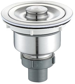 WHAMVOX Flexibles Abflussrohr Für Waschbecken Sanitär Und Küche Made of Robust Material Easy Press-open Mechanism with Precise Threading for Secure Connections Includes Rubber Seals to Pre