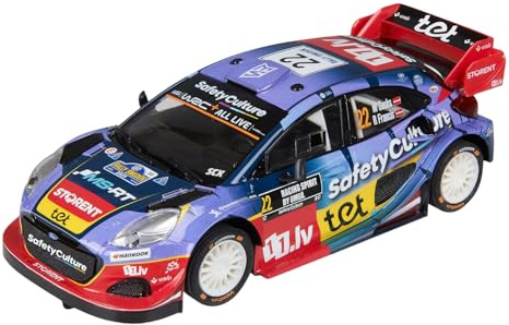 SCALEXTRIC - Advance Rennfahrzeug - Slotauto - Maßstab 1:32 (Ford Puma WRC - Sesks '25)