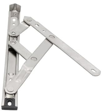 Window Hardware 2 pcs Window Wind Stopper Telescopic Hinge Casement Support Sliding Strut Bracket Windproof Hardware Wind Brace(1pcs 16-inch)