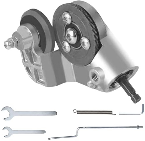 Generic Sheet Metal Cutter Drill Attachment Electric Drill Shears Attachment Cutter Nibbler for Steel Copper Aluminum and Other Thin Plates