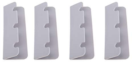 T TOOYFUL 4 Stücke PVC Bootssitz Haken Clip Für Schlauchboot Rippe Beiboot Kajak Kanu